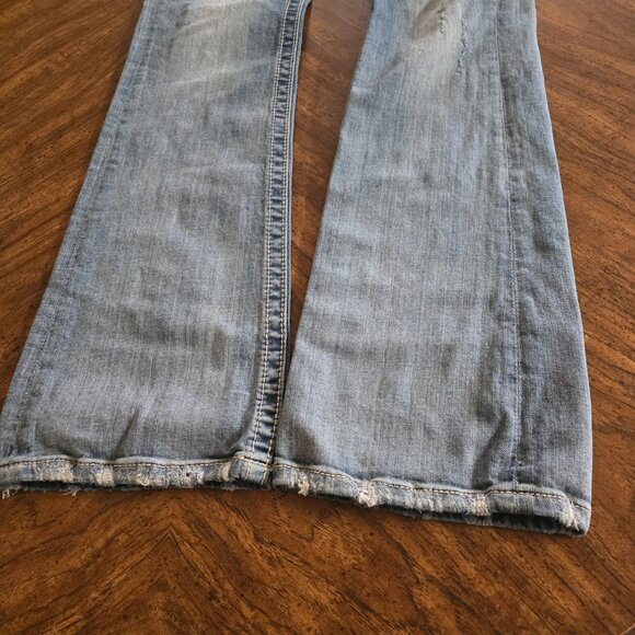 Miss Me Distressed Jeans Women's SZ 29 Boot Cut Inseam 33 - Picture 3 of 16